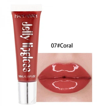 Блеск для губ Handaiyan Jelly Lip Gloss, увлажняющий прозрачный блеск, 07