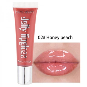 Блеск для губ Handaiyan Jelly Lip Gloss, увлажняющий прозрачный блеск, 02
