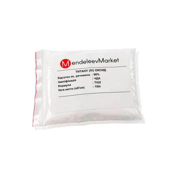 Оксид титана титановые белила MendeleevMarket 100г