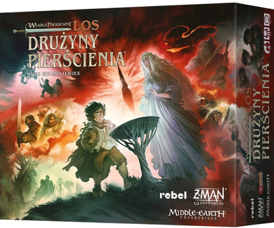 Gra planszowa Rebel Władca Pierścieni: Los Drużyny Pierścienia (edycja polska) (0841333132972)