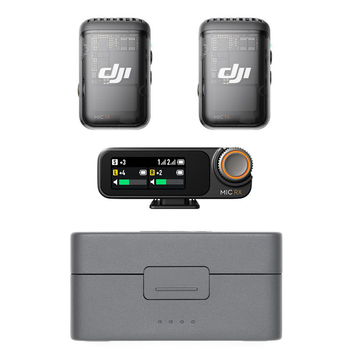 Радіомікрофонна система DJI Mic 2 (2 TX + 1 RX + чохол для заряджання)