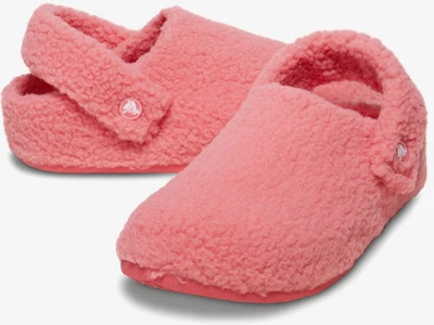 Крокс утеплені Рожеві Жіночі Classic Cozzzy Slipper - hot blush (40-41, рожевий)