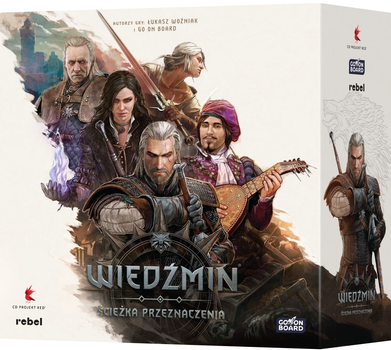 Gra planszowa Rebel Wiedźmin: Ścieżka Przeznaczenia - Edycja deluxe (edycja polska) (5905289601199)