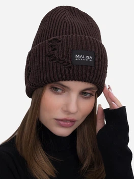 Шапка Malisa Бруно 15-1613-РМ-222 One Size Шоколадна
