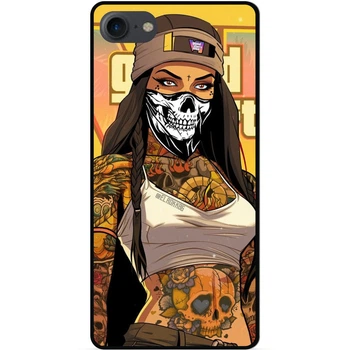Чехол силиконовый бампер Candy для Iphone 7 GTA ГТА