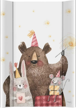Mata do przewijania Ceba Baby Basic miękka profilowana Celebration 50 x 70 cm (5907672346427)