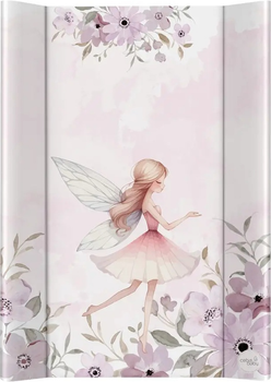 Mata do przewijania Ceba Baby Basic miękka profilowana Meadow Fairy 50 x 70 cm (5907672346458)