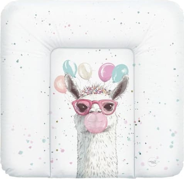 Mata do przewijania Ceba Baby Basic miękka Crazy Llama 75 x 72 cm (5907672345390)