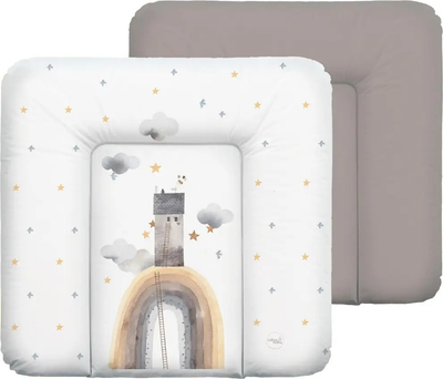 Mata do przewijania Ceba Baby Basic miękka Rainbow Home 75 x 72 cm (5907672346571)