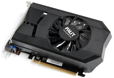 Видеокарта Palit GeForce GTX 650 Ti (1 ГБ, GDDR5, 128 бит, 928/5400 МГц, VGA, DVI, mHDMI) Б/У