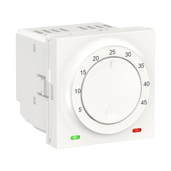 Термостат теплого пола Schneider Electric Unica New белый NU350318