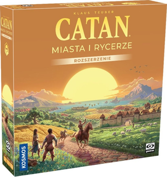 Dodatek do gry planszowej Galakta Catan: Miasta i Rycerze 2025 (edycja polska) (5902259208150)