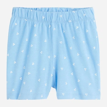 Дитячі шорти на гумці для дівчинки H&M 952915007c31 104 см Блакитні (KC1000000053198)