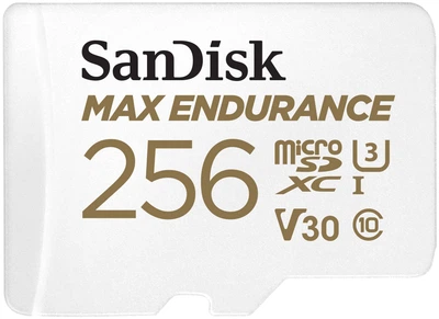 Карта пам'яті SANDISK Max Endurance microSDXC 256GB UHS-I U3 V30 + SD-адаптер (SDSQQVR-256G-GN6IA) ($OO832230) - Уцінка
