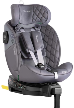 Автокрісло Nukido Prestige Line 0-36 кг ISOFIX Сіре (5903890626679)