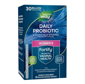 Пробиотики + пребиотик для женщин Fortify Nature's Way Повседневный уход 30 млрд КОЕ 30 капсул