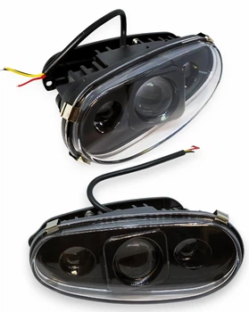 Світлодіодні протитуманні фари Led ПТФ 70W Daewoo Lanos Комбіновані Ближне Дальне світло Метал Біле світло (05813)