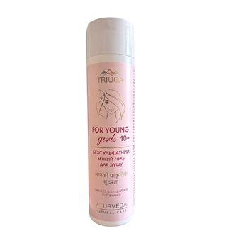 Гель для душу Аюрведа безсульфатний м'який For young girls 250 мл. 1903