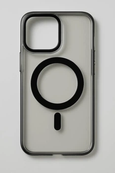 Чохол Hoco AS3 Amber Protective with Magnetic Ring iPhone 15 (transparent black)