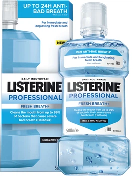 Ополіскувач для ротової порожнини Listerine Professional Свіжий подих 500 мл (3574661860558)