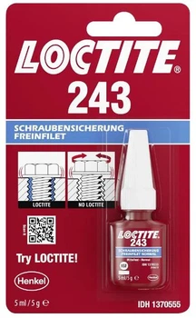 Фиксатор резьбы анаэробный Loctite 243 разборной 5 мл синий (1370555)