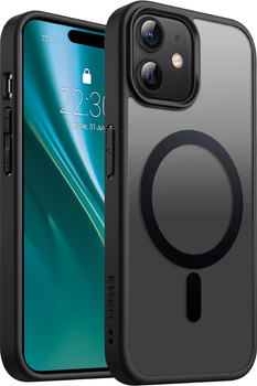 Панель Etteri Matt Mag do Apple iPhone 12 / 12 Pro 6.1 Black (GSM186854)