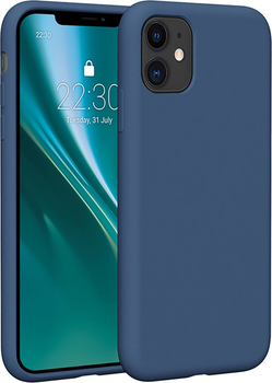 Панель Etteri Silicone Case do Apple iPhone 11 Dark blue (GSM183470)