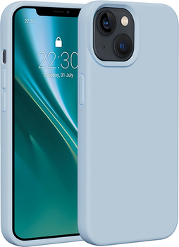 Панель Etteri Silicone Case do Apple iPhone 13 6.1 Light blue (GSM183520)