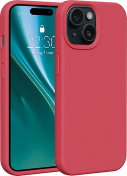 Панель Etteri Silicone Case do Apple iPhone 13 6.1 Raspberry (GSM183572)