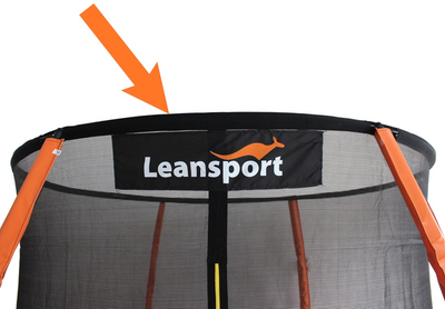 Верхнє кільце LEAN Toys Sport для батута серії Best 487 см 16 футів Чорний (5905884455487)