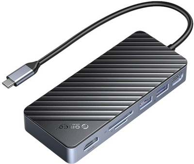 Док-станція Orico 8-in-1 (OM28P-G2-BK-EP)