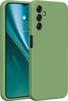 Панель Etteri Silicone Case do Samsung Galaxy A14 Light green (GSM183489)