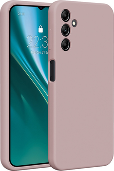 Панель Etteri Silicone Case do Samsung Galaxy A14 Light pink (GSM183541)