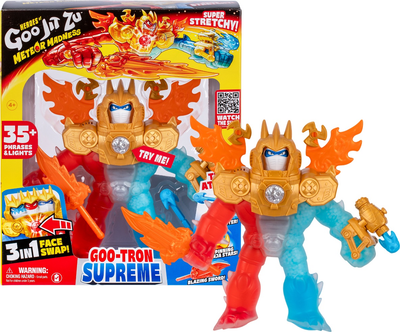 Figurka rozciągliwa GooJitZu Bohaterowie GooJitZu Potrójny Atak GooTron Supreme Meteor Madness (124572) (630996430286)