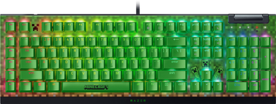 Клавіатура дротова Razer BlackWidow V4 X Green Switch USB Minecraft Edition (RZ03-04704100-R3M1)