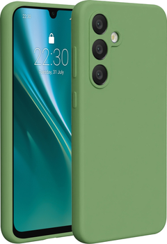 Etui plecki Etteri Silicone Case do Samsung Galaxy A36 5G Light green (GSM190274)