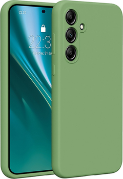 Панель Etteri Silicone Case do Samsung Galaxy A55 5G Light green (GSM183483)
