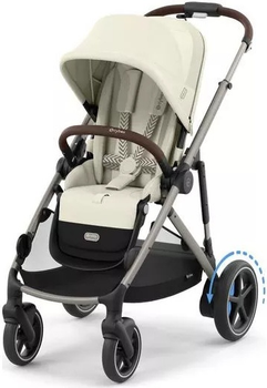Прогулянкова коляска електрична Cybex eGazelle S Seashell Beige 524000541 (4063846465989)