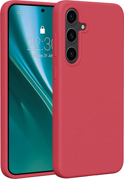 Etui plecki Etteri Silicone Case do Samsung Galaxy S25 Plus Raspberry (GSM190299)