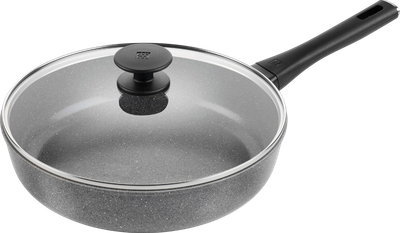 Сотейник Zwilling J.A. Henckels Terreno Plus з кришкою сіра 28 см (4009839684296)