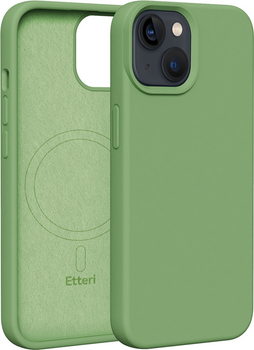 Панель Etteri Silicone Mag do Apple iPhone 13 6.1 Light green (GSM185970)