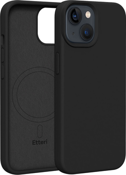 Панель Etteri Silicone Mag do Apple iPhone 14 6.1 Black (GSM185952)