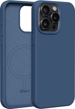 Панель Etteri Silicone Mag do Apple iPhone 15 Pro Max 6.7 Dark blue (GSM185965)