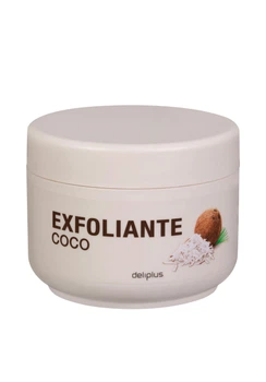 Кокосовий скраб для тіла з олією жожоба, Exfoliante Corporal Coco Deliplus, 250 г 