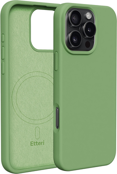 Панель Etteri Silicone Mag do Apple iPhone 16 Pro Max 6.9 Light green (GSM185978)