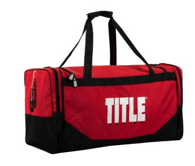 Спортивная сумка TITLE Boxing Deluxe Gear Bag Red 70 л (TBAG45 RD/BK)