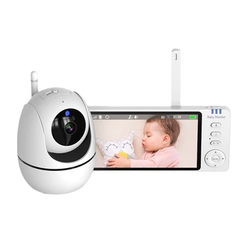Видеоняня ABM501 с 5-дюймовым дисплеем и HD-камерой