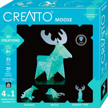 Zestaw kreatywny - puzzle Kosmos Creatto Łoś (R3478) (5700002003478)