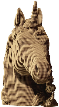 Puzzle 3D - konstruktor Cartonic 3D Puzzle Jednorożec Kartonowy (4820191133105)