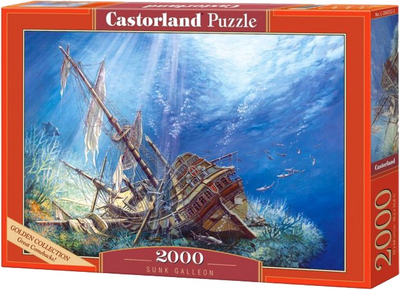 Пазл Castorland Затонулий Галеон 2000 елементів (5904438200252)